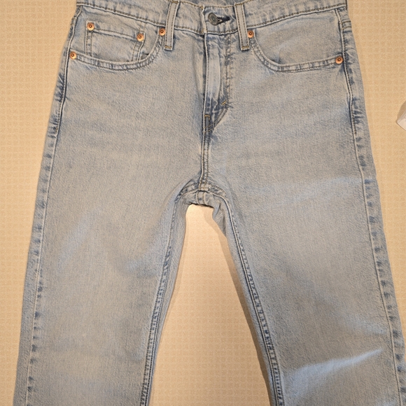 Levi's 527 Boot Cut Men's Light Wash Blue Jeans 28 X 30 - Picture 4 of 6
